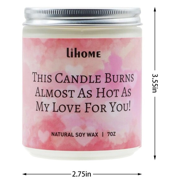 Valentines Day Gifts for Her Valentines Candles Gifts for Mom Girlfriend Wife - Picture 2 of 4